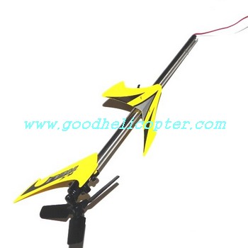 jxd-351 helicopter parts tail set (tail big boom + tail led bar + tail motor + tail motor deck + tail blade + tail decoration set + fixed set)